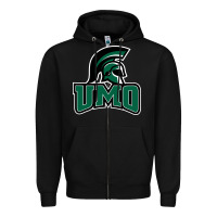 Black university of mount olive trojan Zipper Hoodie - linhVisuals