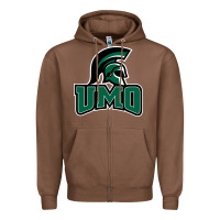 Chestnut university of mount olive trojan Zipper Hoodie - linhVisuals