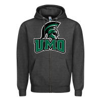 Charcoal Heather university of mount olive trojan Zipper Hoodie - linhVisuals