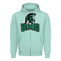 Seafoam university of mount olive trojan Zipper Hoodie - linhVisuals