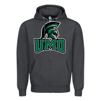 Smoke university of mount olive trojan Zipper Hoodie - linhVisuals
