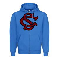 True Royal usc baseball Zipper Hoodie - linhVisuals