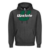 Charcoal Heather usc upstate spartans Zipper Hoodie - linhVisuals