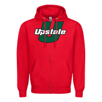 Red usc upstate spartans Zipper Hoodie - linhVisuals