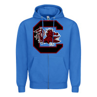 True Royal the gamecocks athletics Zipper Hoodie - linhVisuals