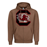 Chestnut the gamecocks athletics Zipper Hoodie - linhVisuals