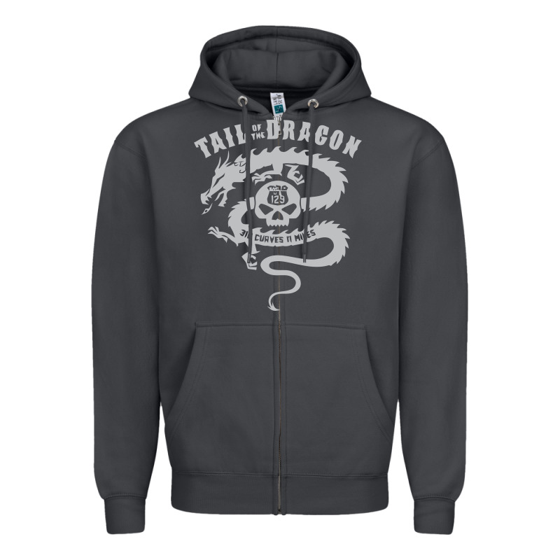 Tail Of The Dragon Zipper Hoodie by linhVisuals | Teevron