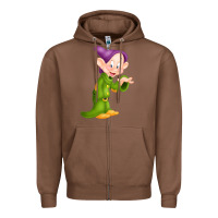Chestnut dopey Zipper Hoodie - linhVisuals