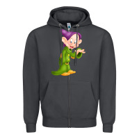 Smoke dopey Zipper Hoodie - linhVisuals