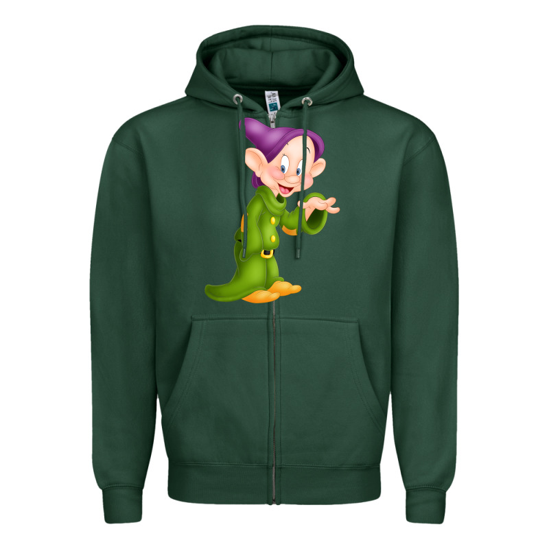 Dopey Zipper Hoodie by linhVisuals | Teevron