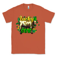 Copper St. Patrick's Day Cow Classic Tee - HowdyJamesFarm