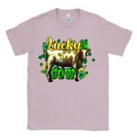 Lilac St. Patrick's Day Cow Classic Tee - HowdyJamesFarm