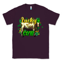 Plum St. Patrick's Day Cow Classic Tee - HowdyJamesFarm