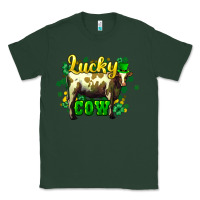 Sports Green St. Patrick's Day Cow Classic Tee - HowdyJamesFarm