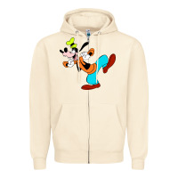 Sandshell goofy Zipper Hoodie - linhVisuals