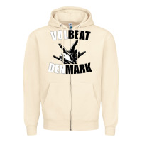 Sandshell volbeat denmark Zipper Hoodie - linhVisuals