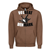 Chestnut volbeat denmark Zipper Hoodie - linhVisuals