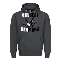 Smoke volbeat denmark Zipper Hoodie - linhVisuals