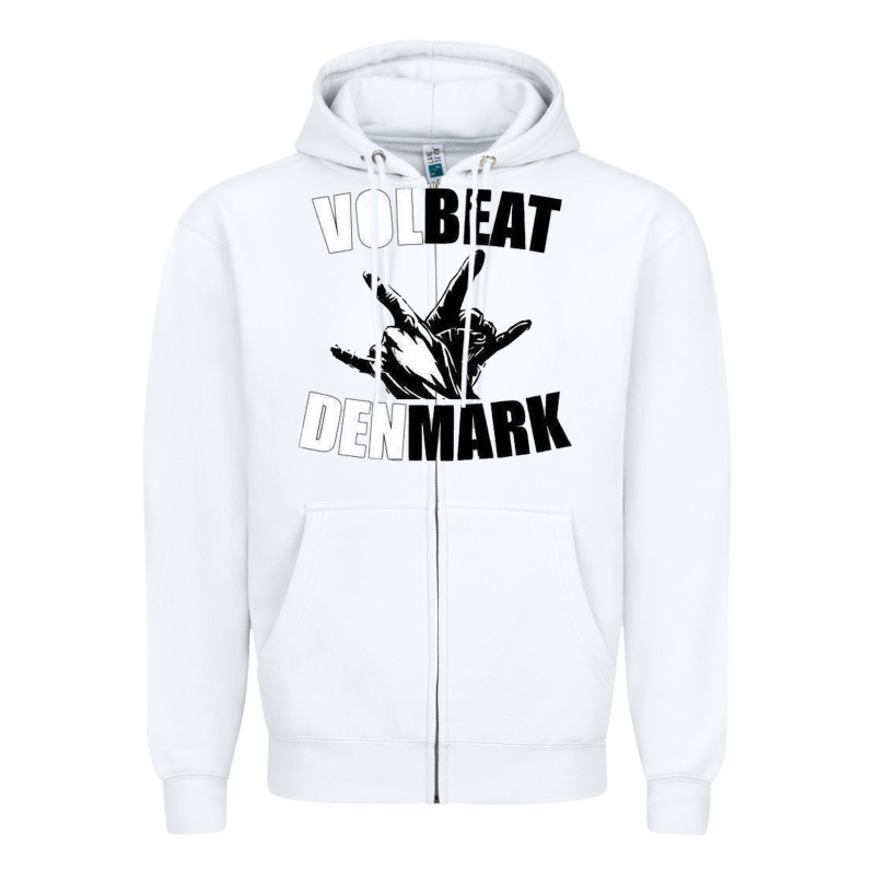 Volbeat Denmark Zipper Hoodie by linhVisuals | Teevron