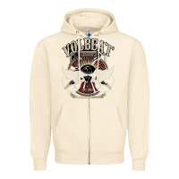 Sandshell volbeat est.2001 Zipper Hoodie - linhVisuals