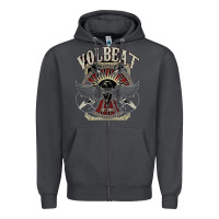 Smoke volbeat est.2001 Zipper Hoodie - linhVisuals