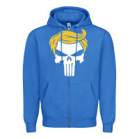 True Royal trump skull Zipper Hoodie - linhVisuals