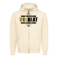 Sandshell volbeat wake up baby Zipper Hoodie - linhVisuals