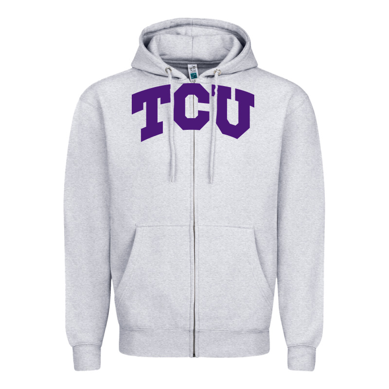 Texas Christian University Zipper Hoodie by linhVisuals | Teevron