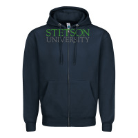 Navy Stetson University Zipper Hoodie - linhVisuals