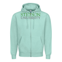 Seafoam Stetson University Zipper Hoodie - linhVisuals