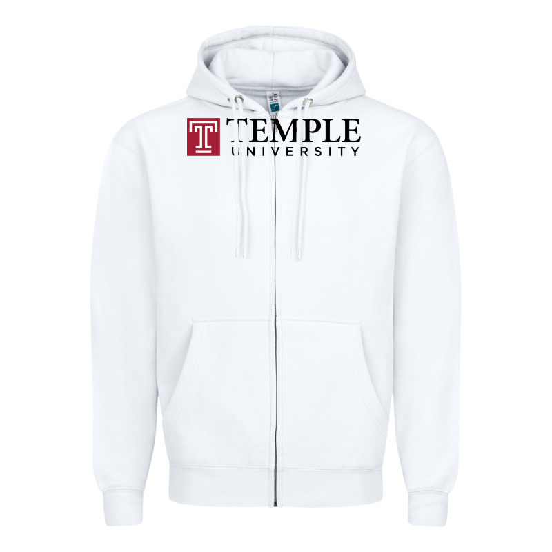 Temple University Zipper Hoodie by linhVisuals | Teevron