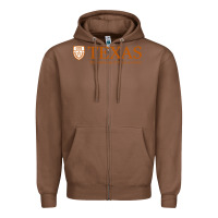 Chestnut The University of Texas Austin Zipper Hoodie - linhVisuals