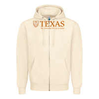 Sandshell The University of Texas Austin Zipper Hoodie - linhVisuals