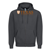 Smoke The University of Texas Austin Zipper Hoodie - linhVisuals
