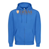 True Royal The University of Texas Austin Zipper Hoodie - linhVisuals