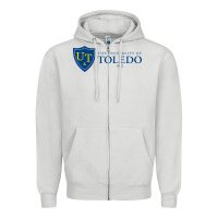 Dove Grey The University of Toledo Zipper Hoodie - linhVisuals
