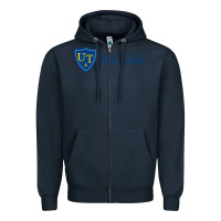Navy The University of Toledo Zipper Hoodie - linhVisuals