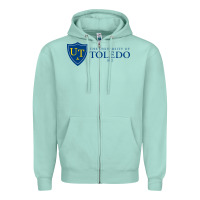 Seafoam The University of Toledo Zipper Hoodie - linhVisuals