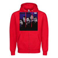 Red NEW KIDS IYENG 2 Zipper Hoodie - linhVisuals