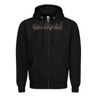 Black the dead rabbit Zipper Hoodie - linhVisuals
