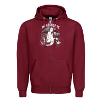Burgundy the menzingers 1 Zipper Hoodie - linhVisuals