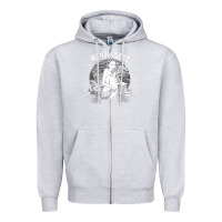 Heather Grey the menzingers 1 Zipper Hoodie - linhVisuals