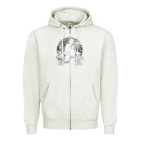 Oatmeal Heather the menzingers 1 Zipper Hoodie - linhVisuals