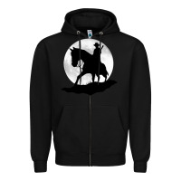 Black red dead redemption Zipper Hoodie - linhVisuals
