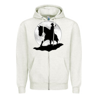 Oatmeal Heather red dead redemption Zipper Hoodie - linhVisuals