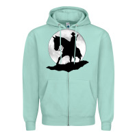 Seafoam red dead redemption Zipper Hoodie - linhVisuals
