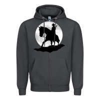 Smoke red dead redemption Zipper Hoodie - linhVisuals