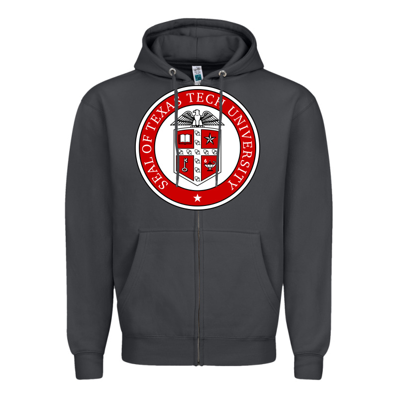 Texas Tech University Zipper Hoodie by linhVisuals | Teevron