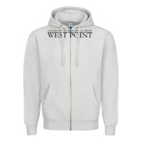Dove Grey United States Military Academy West Point Zipper Hoodie - linhVisuals