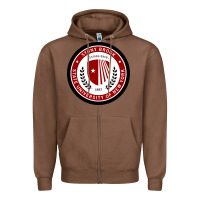 Chestnut Stony Brook University Zipper Hoodie - linhVisuals